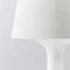 Настільна лампа IKEA LAMPAN білий 29 см 200.469.88 - зображення 7