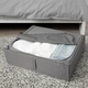 Органайзер для одежды / постельного IKEA SKUBB серый 69x55x19 см 004.000.03 - изображение 5