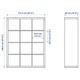 Стелаж IKEA KALLAX білий 12 комірок 104.099.32 - зображення 9