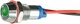 Лампа сигнальная 8мм зеленый LED 220V AC металл [A0140030216] AС22C-8 АСКО - изображение 1