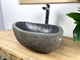 Раковина в ванную комнату river stone CA.1.47 серая - изображение 3