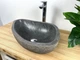 Раковина в ванную комнату river stone CA.1.47 серая - изображение 4