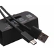 Кабель Universal для Samsung EP-DG970 USB- Type-C 2A поддержка Adaptive Fast Charging для Galaxy Note 8/9/S8/S9 Черный - изображение 2