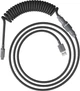 Kabel HyperX USB Type-C - Type A Coiled Cable 1.37 m Grey (6J678AA) - obraz 2