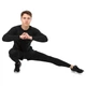 Мужские тайтсы с шортами компрессионные тайтсы Zelart B64C размер M (165-170см) Black - изображение 8