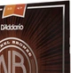 Струни для акустичної гітари D'Addario NB1047 NICKEL BRONZE EXTRA LIGHT (10-47) - зображення 3