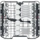 Посудомоечная машина Whirlpool встраиваемая, 14компл., A+++, 60см, дисплей, 3я корзина, белый (WIC3C34PFES) - изображение 14