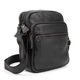 Кожаный небольшой мессенджер на два отделения Tiding Bag M56-2004A - изображение 1