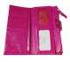Кошелек кожаный с визитницей Dr.Bond WMB1 розовый - изображение 2