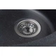 Каменная мойка Ventolux EMILIA (SPACE BLACK) 755x490x200 - изображение 3