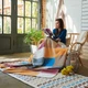 Плед покрывало Kassandra 150x200 см хлопковое TM IDEIA квадро - изображение 11