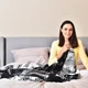 Плед покривало Kassandra 150x200 см бавовняне TM IDEIA чорний - зображення 9