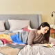 Плед покрывало Kassandra 150x200 см хлопковое TM IDEIA квадро - изображение 8