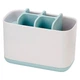 Органайзер для зубних щіток Large Toothbrush Caddy підставка для ванної кімнати Blue - зображення 3
