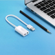 Звуковая карта Ugreen US205 30143 USB AUX Jack TRRS Mic/EarALC4042 15cm Белая - изображение 6