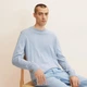 Пуловер Tom Tailor basic crew neck sweater XXXL Синій 1027661-30312 - зображення 3