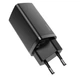 Сетевое зарядное устройство Baseus GaN Lite 65W 1USB + Type-C (CCGAN2L-B01) черное - изображение 6
