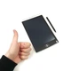 Доска для рисования LCD с стилусом, TK Union Group, 8.5 дюймов, четкий рисунок, клавиша очистки, блок очистки, отверстие 4.5 мм для шнурка или карабина, Белый - изображение 5