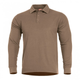 Тактическое поло с длинным рукавом Pentagon ANIKETOS LONG POLO K09013 Small, Койот (Coyote) - изображение 1