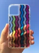 Чехол Case-Mate Prabal Gurung Waterfall для Iphone 11 Pro Max/XS Max противоударный с плавающими блестками Rainbow - изображение 12