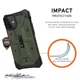 Чехол милитари противоударный UAG Pathfinder (Original) 112347117272 для Iphone 12 Mini (5.4") Olive - изображение 12
