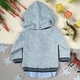 Кофта для мальчика MIRTILLO A14251 56 см Серый - изображение 3