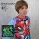 Дитяча піжама для хлопців Марвел Людина Павук SPIDERMAN MARVEL | світиться у темряві | довгий рукав | 9 роки зріст 128-134см | колір синій - зображення 2