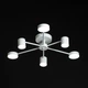 Люстра світлодіодна LED в стилі LOFT на 6 модулів біла Свет SY-7800/6 WH - зображення 1