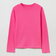 Koszulka z długim rękawem młodzieżowa dziewczęca OVS T-Shirt L/S Solid Pink 1817812 164 cm Różowa (8056781514504) - obraz 1