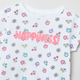 Піжама літня дитяча OVS Pyjama Sp Fruits + Top Aop 1802811 116 см Violet (8056781091661) - зображення 3