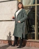 Пальто Alenka Plus 2026-2, 54, оливковий - изображение 4