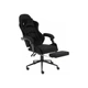Кресло игровое GT Racer X-2324 Black Suede (X-2324 Fabric Black Suede) - изображение 4