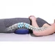 Подушка ортопедичная поясничная Back Support Pillow Comfy Curve с эффектом памяти Grey/Blue - изображение 5