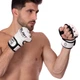 Перчатки для смешанных единоборств Zelart Fight Gear 5699 размер L White-Black - изображение 5