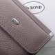 Женский кожаный кошелек на магните Dr.Bond WN-103 pink натуральная кожа - изображение 3