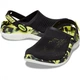Жіночі крокси Чорні / Цитрус Crocs Literide 360 Clog Marbled Black/Citrus 207634-02K 39 (M7-W9) - зображення 5