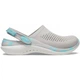 Женские кроксы Серые Crocs Literide 360 Clog Marbled Pearl White/Multi 206708 36 (M4-W6) - изображение 1