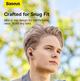 Беспроводные наушники Baseus Bowie EZ10 Phone Android (Black) TWS Bluetooth 5.3 - изображение 4
