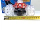 Машина трюковая Limo Toy на радиоуправлении суперсальто подсветка колес Красный (9293-9294) - изображение 4