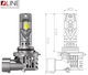 LED автолампи QLine SA (Small Active) HB4 9006 6000K - изображение 4