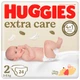 Подгузники Huggies Extra Care Size Размер 2 (3-6 кг) 24 шт (5029053550275) - изображение 1