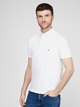 Koszulka polo męska Tommy Hilfiger MW0MW17770-YBR L Biała (8720113791566) - obraz 4