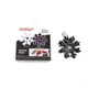 Мультитул Snowflake Wrench Tool 18 в 1 сніжинка універсальний ключ набір викруток шестигранників брелок зі сталі 420 компактний інструмент для велосипеда туризму риболовлі полювання виживання автомобіля ремонту відкривачка ніж шкребок багатофункціональний - изображение 2