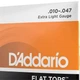 Струны для акустической гитары D'Addario EFT15 FLAT TOPS PHOSPHOR BRONZE EXTRA LIGHT (10-47) - изображение 4