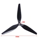 Пропеллеры лопасти винты HQProp MacroQuad Reinforced Nylon для FPV 10inch 1050 10X5X3 2CW/2CCW (4 шт) Black (400110717862510X5X3-4) - изображение 2