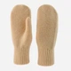 Варежки женские вязаные Malisa Грейс 12-MITTEN-LT-220 One Size Шампань - изображение 2