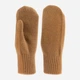 Варежки женские вязаные Malisa Грейс 12-MITTEN-LT-37 One Size Орех - изображение 2