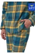 Піжама: блуза та брюки Key 48(XL) Бірюзово-жовтий (85122) - зображення 4