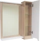 Зеркальный шкаф ВАНЛАНД Wood WMC-65 R W правосторонний белый - изображение 2