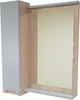 Зеркальный шкаф ВАНЛАНД Wood WMC-65 L G левосторонний серый - изображение 1